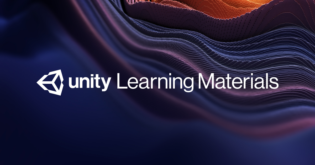 ゲームデザイン Unity Learning Materials